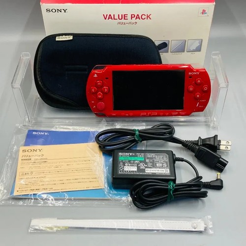 Console psp 2000 deep red - psp-2000,