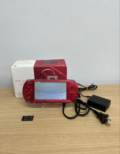 Console psp 3000 - console, rosso