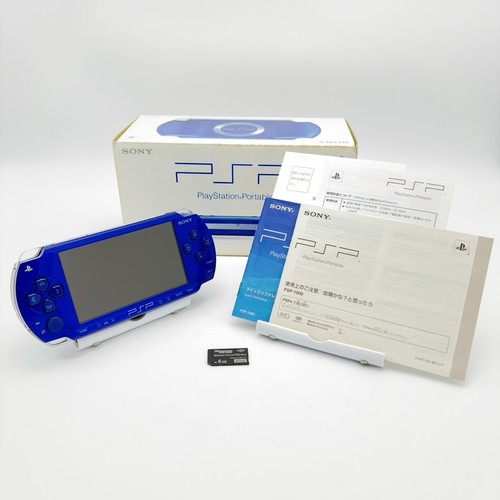 Sony psp 1000 blu - blu, metallizzato