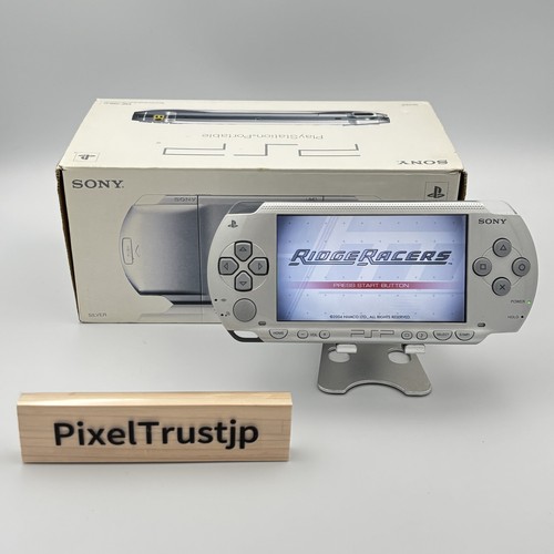 Sony psp 1000 silver console - sony, psp-1000