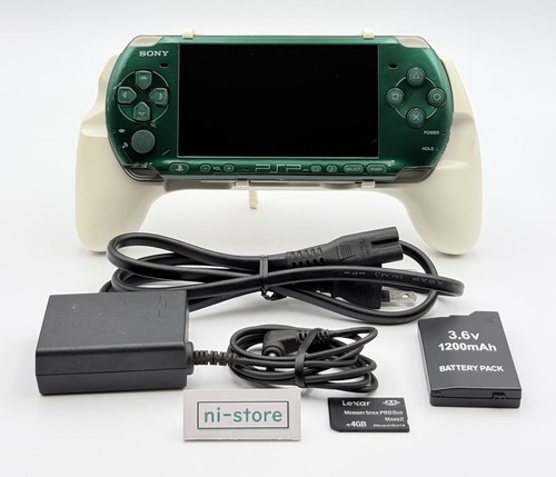 Console sony psp - console, verde