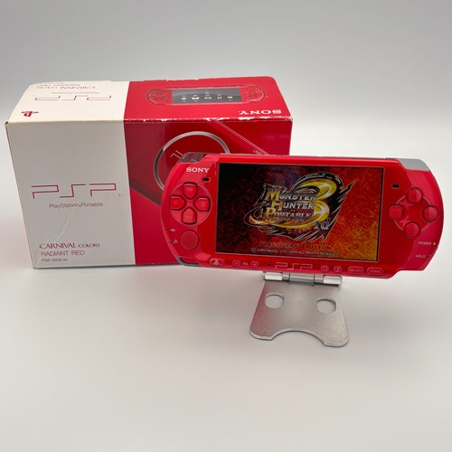 Sony psp 3000 radiant red - radiant,