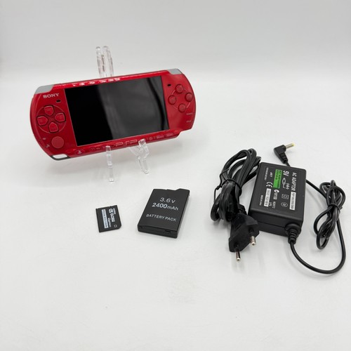 Console psp 3004 radiant red - psp,