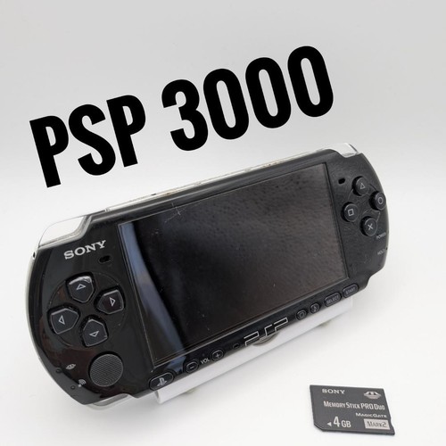 Console psp 3000 - console, black