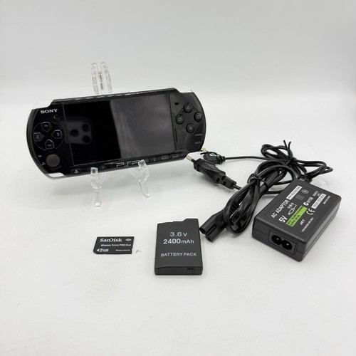 Psp 3004 nero black console