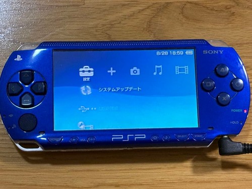 Console psp 1000 blu - console, psp-1000