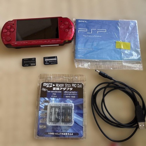 Sony psp 3000 console rossa - sony,